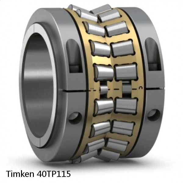 40TP115 Timken Tapered Roller Bearing Assembly #1 small image